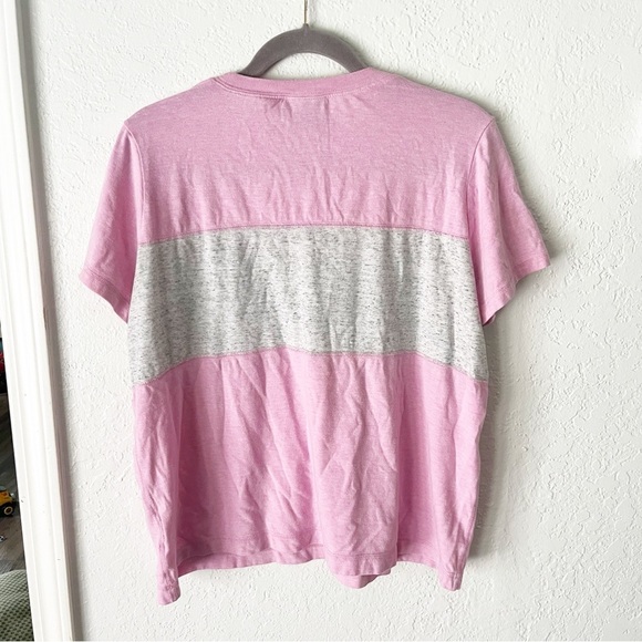 Nike Top Women's XL NSW Gym Vintage Pink Rise Just Do It Graphic T-Shirt Y2K - Picture 2 of 8